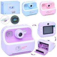 Дитячий фотоапарат M8 робить фото-відео, моментальний друк, 2 камери, 3 папери, фломастери, 3 кольори