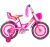 Дитячий велосипед для дівчинки Azimut Girls колеса 20 дюймів з передньої кошиком/сидінням для ляльки/ рожевий
