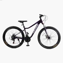 Жіночий спортивний алюмінієвий велосипед 27.5 дюймів Corso "ELYSIUM" LS-27611 Shimano 21 швидкість синій