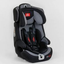 Автокрісло дитяче універсальне JOY FX 7887 група 1-2-3 / вага дитини 9-36 кг / система Isofix / чорно-сіра