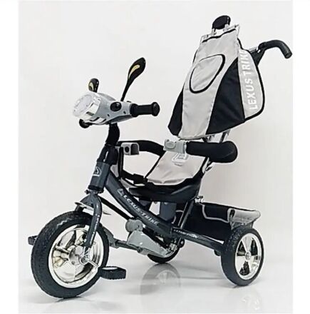 Велосипед триколісний WS862AW-M Grey (святящаяся фара)