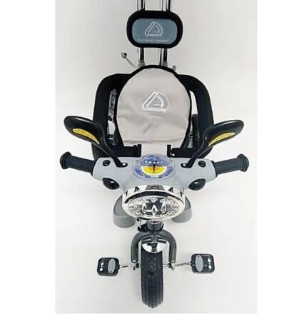 Велосипед триколісний WS862AW-M Grey (святящаяся фара)