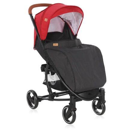 Коляска дитяча прогулянкова Lorelli S-300 Red-Black червоно-чорна