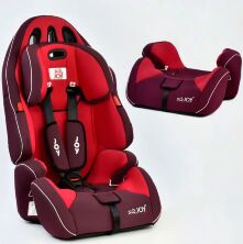 Автокрісло дитяче універсальне з Бустером JOY G 4566 група 1-2-3/ вага дитини 9-36 кг / червоне