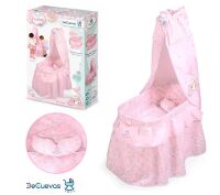 Ліжечко дитяче для ляльки DeCuevas 51134 ковдру подушка підвіски плюш