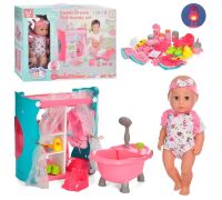 Ігровий набір для кули 99831 "Ванна кімната" / є Пупсик 35см з аксесуарами**