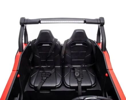 Дитячий Електромобіль Джип-Баггі 4WD M 5019 EBLR SB роз'єм, MP3, Пульт Червоний