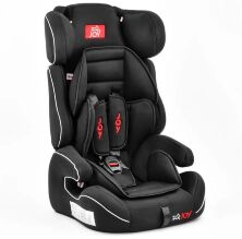 Автокрісло дитяче універсальне з Бустером JOY E 4235 група 1-2-3 / вага дитини 9-36 кг / чорне