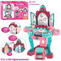 Дитячий туалетний столик 76 см зі стільчиком, зі світловими і звуковими ефектами / 008-988**