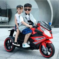 Дитячий електромобіль трицикл M 4851EL-3 MP3, USB, Шкіряне сидіння, EVA колеса