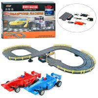 Трек на управлінні 6604-B довжина колії 362 см, працює від мережі, в комплекті 2 машинки