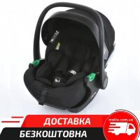 Дитяче автокрісло EL CAMINO ME 1110 i-FIX Jet Black Бебікокон-перенесення з регульованим підголівником