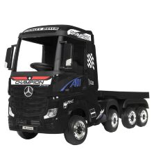 Дитячий електромобіль вантажівка з причепом Bambi Racer 4WD Мерседес M 4208EBLR-2(2) чорний **