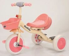 Дитячий триколісний велосипед "Best Trike" EL-44088 з педалями, українська музика, світло, кошик на кермі
