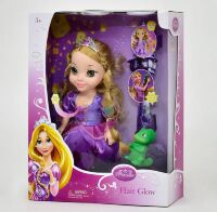 Інтерактивна Музична лялька для дівчинки ZT 8666 "Рапунцель" Співає / СВІТЯТЬСЯ ВОЛОССЯ