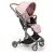 Коляска дитяча прогулянкова INCITY ME 1068 Pale Pink рожевий