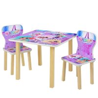 Дитячий стіл з двома стільчиками Bambi 508-68 Дівчинки