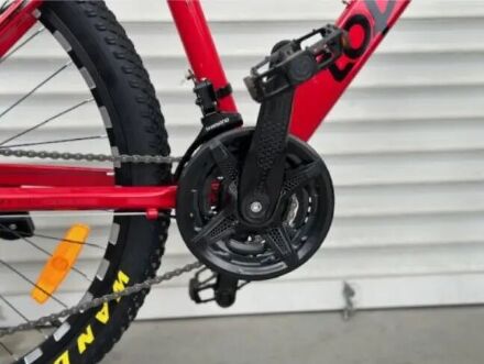 Cпортивний велосипед TopRider 670 колеса 26 дюймів / SHIMANO / рама 17" алюміній / колір Червоный