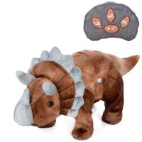 Динозавр на радіокеруванні T866-8 "Трицератопс" на батарейках повторюшка, звук, ходить, виконує команди