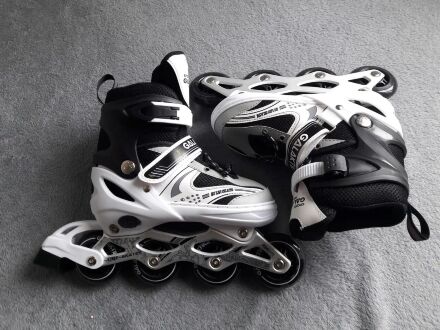 Ролики розсувні 3в1 RS-0032 розмір S (29-33) рама алюміній в сумці / 4 кольори