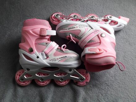 Ролики розсувні 3в1 RS-0032 розмір S (29-33) рама алюміній в сумці / 4 кольори