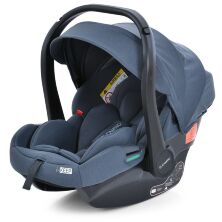 Дитяче автокрісло бебікокон EL CAMINO ME 1186 i-KEEP Melange Midnight Gray автолюлька сіре