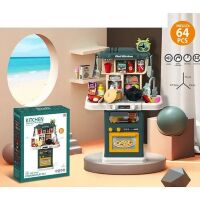 Дитячий ігровий набір Інтерактивна кухня велика 922-122 з аксесуарами 64 предмета**