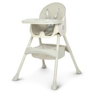 Дитячий стільчик для годування Bambi M 4136-2 Ice Gray сірий**