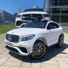Дитячий електромобіль Машина Джип 4WD M 4560EBLR-1 Mercedes одномісний, на EVA колесах / білий