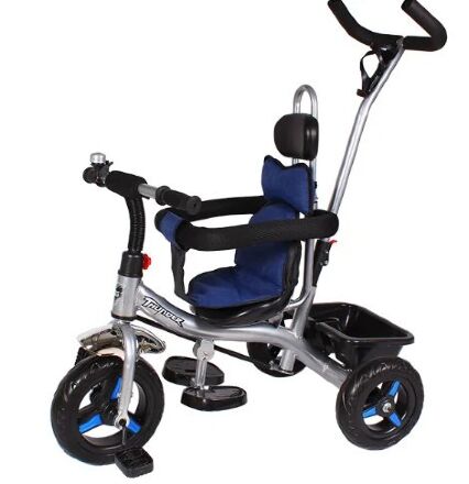 Велосипед коляска триколісна TILLY THUNDER T-321 синій
