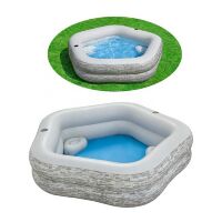 Сімейний (дитячий) надувний басейн BESTWAY 54423 із сидіннями
