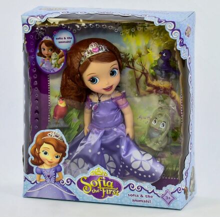 Лялька для дівчинки ZT 8809 "Прекрасна Принцеса Софія" з вихованцями