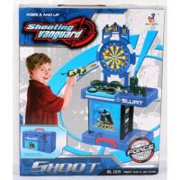 Гра 2039 набір військового,мішень,пістолет,м'які кулі,наручники,в кор-ке,51,5-43-11см