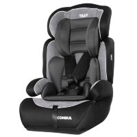 Автокрісло дитяче TILLY Consul T-531/2 Gray група 1 2 3 4 сіре