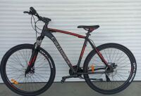 Велосипед спортивний гірський Crosser Inspiron 29 колеса 29 дюймів рама алюміній 21" чорно-червоний Велосипед спортивний гірський Crosser Inspiron 29 колеса 29 дюймів рама алюміній 21" чорно-червоний