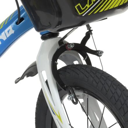 Велосипед дитячий двоколісний 14-MERCURY колеса 14 дюймів дискові гальма рама магній білий