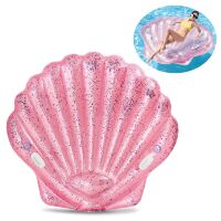 Надувний матрац Пліт для плавання INTEX 57257 Рожева черепашка з блискітками**