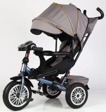 Триколісний велосипед коляска BestTrike "Perfetto" 8066/470-16 з музичною фарою