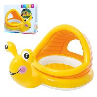 Надувний басейн INTEX 57124 з навісом "Ледача равлик" Надувний басейн INTEX 57124 з навісом "Ледача равлик"