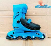 Дитячі Ролики Profi B 11082 S Розмір 29-32 Сині