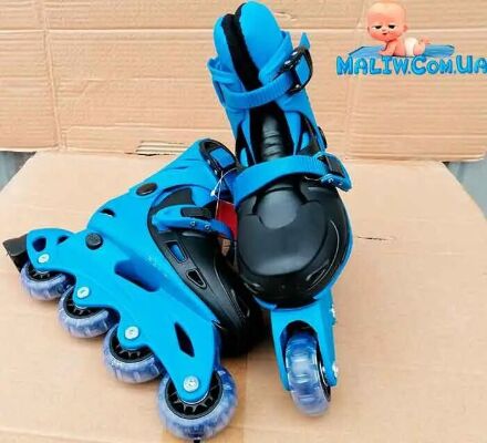 Дитячі Ролики Profi B 11082 S Розмір 29-32 Сині