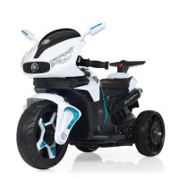 Дитячий електромобіль мотоцикл трицикл Bambi Racer M 3965EL-1 білий**