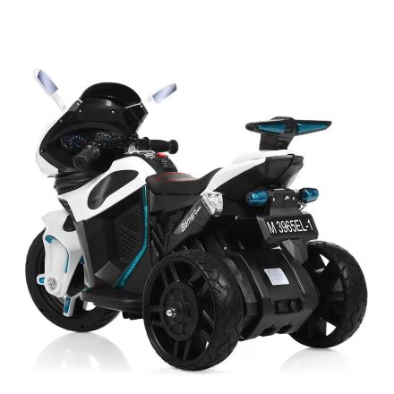 Дитячий електромобіль мотоцикл трицикл Bambi Racer M 3965EL-1 білий**