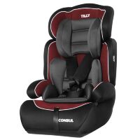 Автокрісло дитяче TILLY Consul T-531/2 Red група 1 2 3 4 червоне