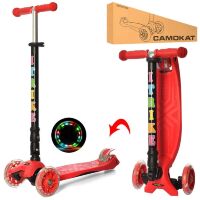 Дитячий складаний триколісний самокат iTrike JR3-003-1-R MAXI / колір червоний**