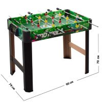 Настільна гра настільний футбол на штангах 1085 дерев'яний, на ніжках, на штангах, шкала ведення рахунку