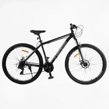 Спортивний велосипед 29 дюймів Corso Genesis GN-29392 Saiguan 21 швидкість чорний