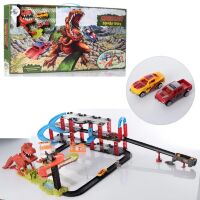 Дитяча іграшка Гоночний автотрек трек Траса TONGDE "Динозавр в місті" 8899-93-R (аналог Hot Wheels)**