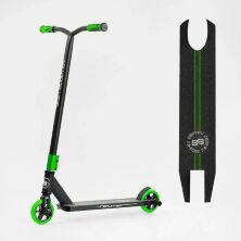 Трюковий двоколісний самокат Best Scooter LR-65215 "LineRunner" з ПЕГАМами HIC-система/алюмінієв. диск і дека