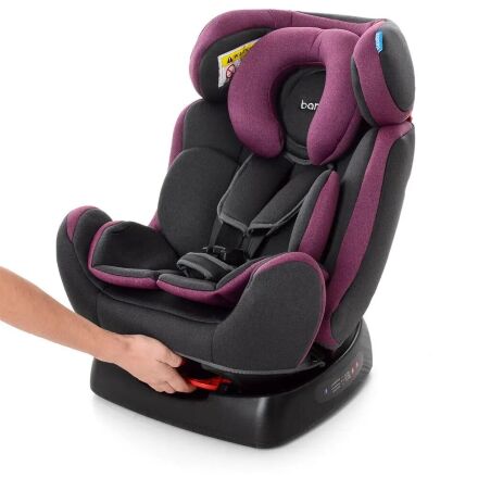 Автокрісло Bambi M 3678 0-25 кг Pink Grey **
